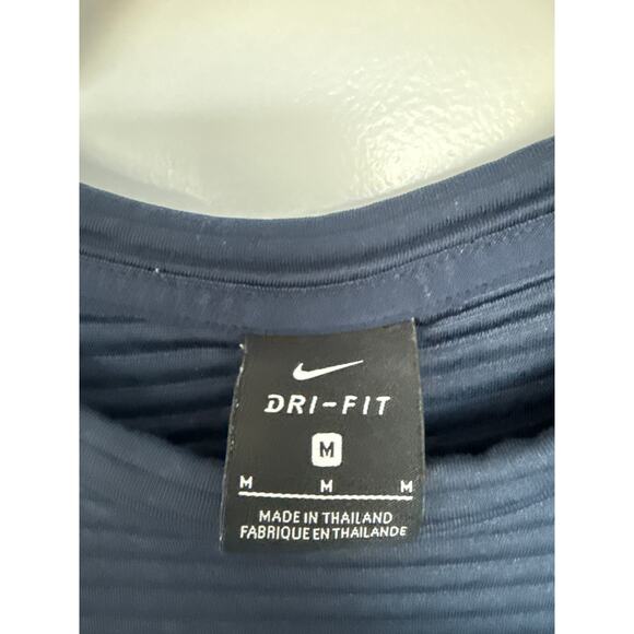 Nike Dri-Fit Just Do It Cropped Ribbed Pullover, M (as is) - Picture 3 of 6